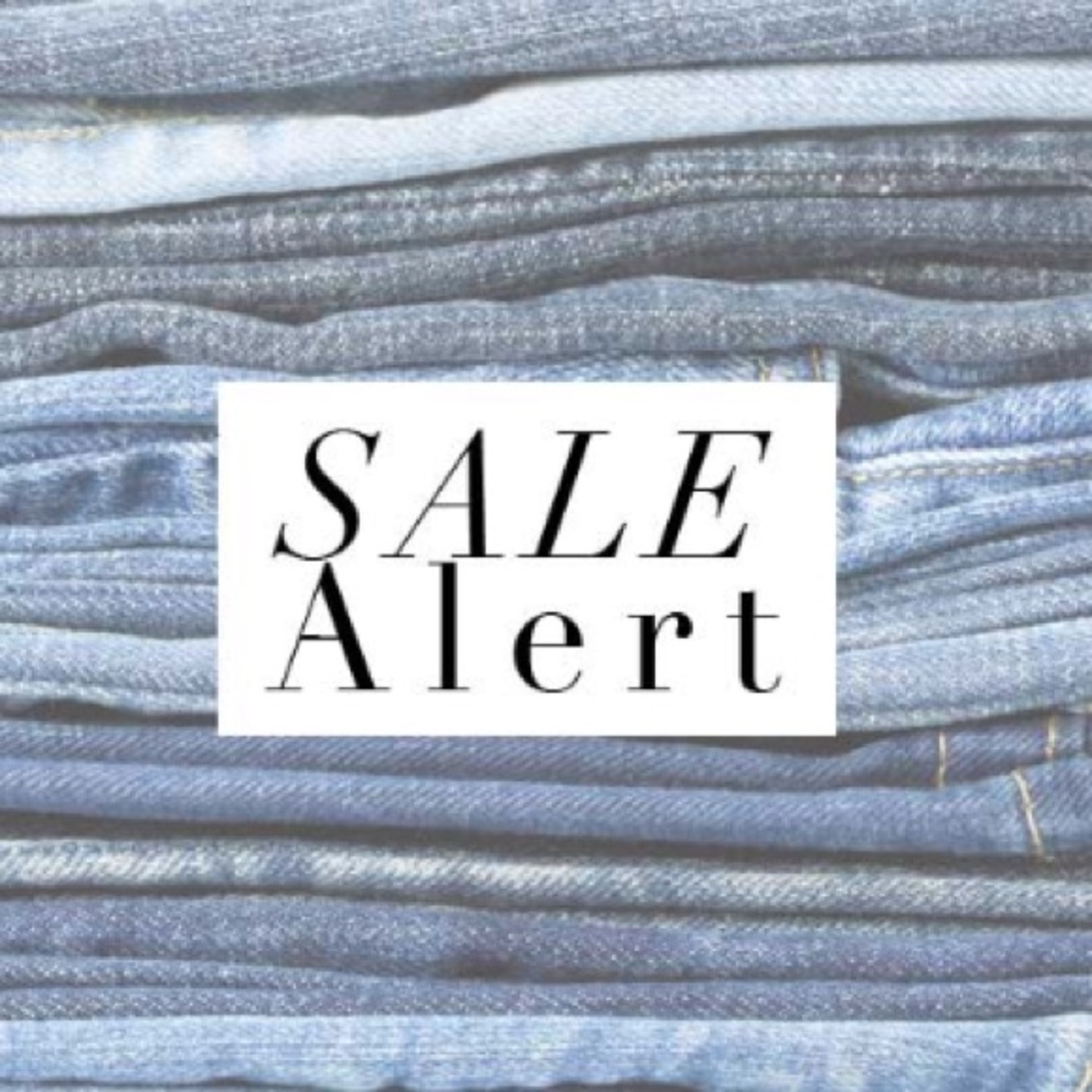 SUNDAY JEANS SALE! All under $35 until midnight!